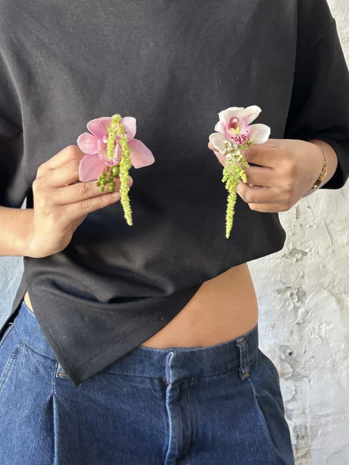 Orchid & Amaranthus, Studio, Buttonholes
